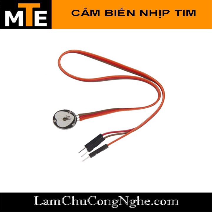 Mạch cảm biến nhịp tim Pulse sensor - Module Arduino