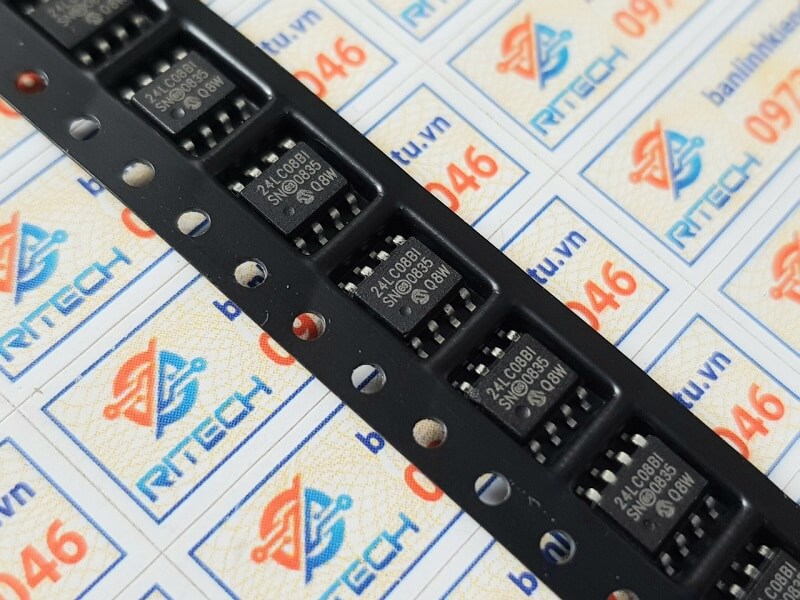 24lc08bi eeprom 8k sop-8