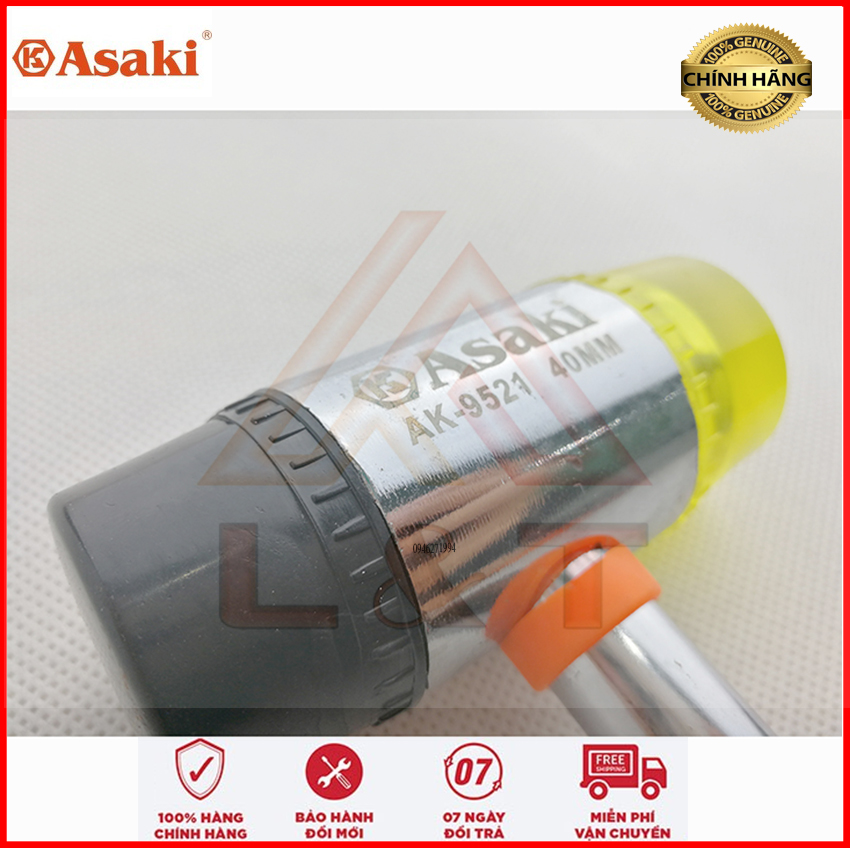 Búa nhựa 30mm  Asaki AK-9519