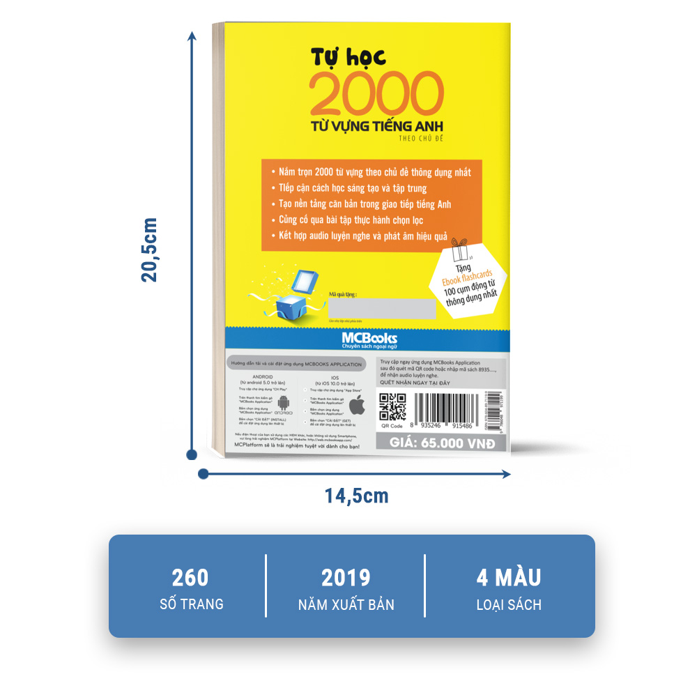 Self learning 2000 English words themed format edition small adult learning basic