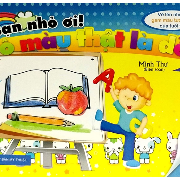 Fahasa - bạn nhỏ ơi, tô màu thật là dễ - tập 7