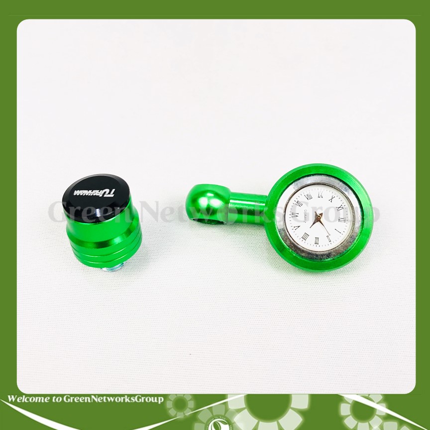 Bộ ốc chân gương với đồng hồ chân kính gắn cho xe máy Greennetworks
