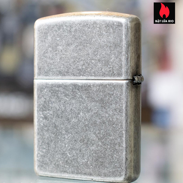 Bật lửa Zippo 28973 - Zippo Armor Antique Silver Plate