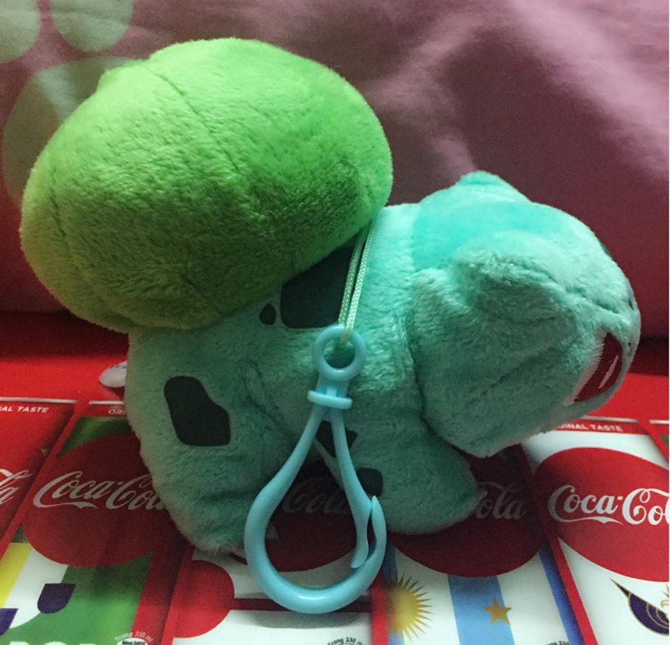 [HCM]Móc khóa gấu bông Pokemon - Ếch Bulbasaur kỳ diệu
