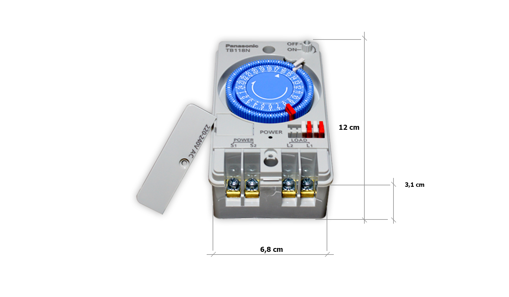 [HCM]Rơ le thời gian thực ( Timer ) Panasonic TB118N