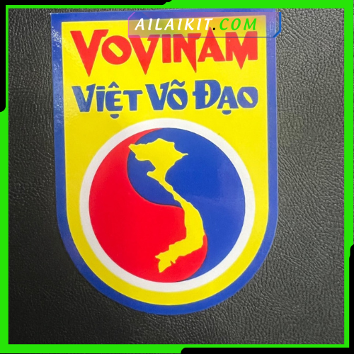 {Decan in Logo Vovinam dán Xe} Ailaikit Hàng Lưu niệm Võ thuật