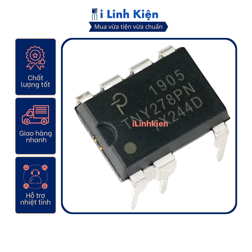 Ic nguồn tny278pn dip-7 loại thường chất lượng tốt