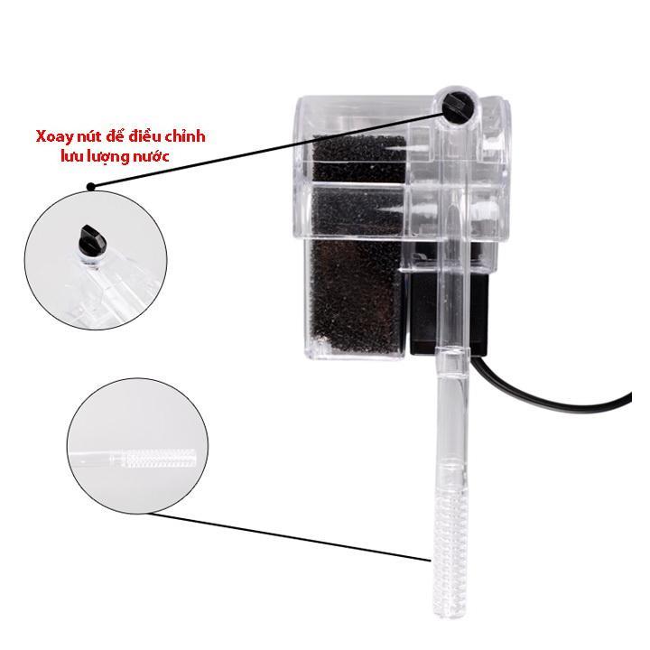 [Hcm]Aquarium Filter with Filter Cotton