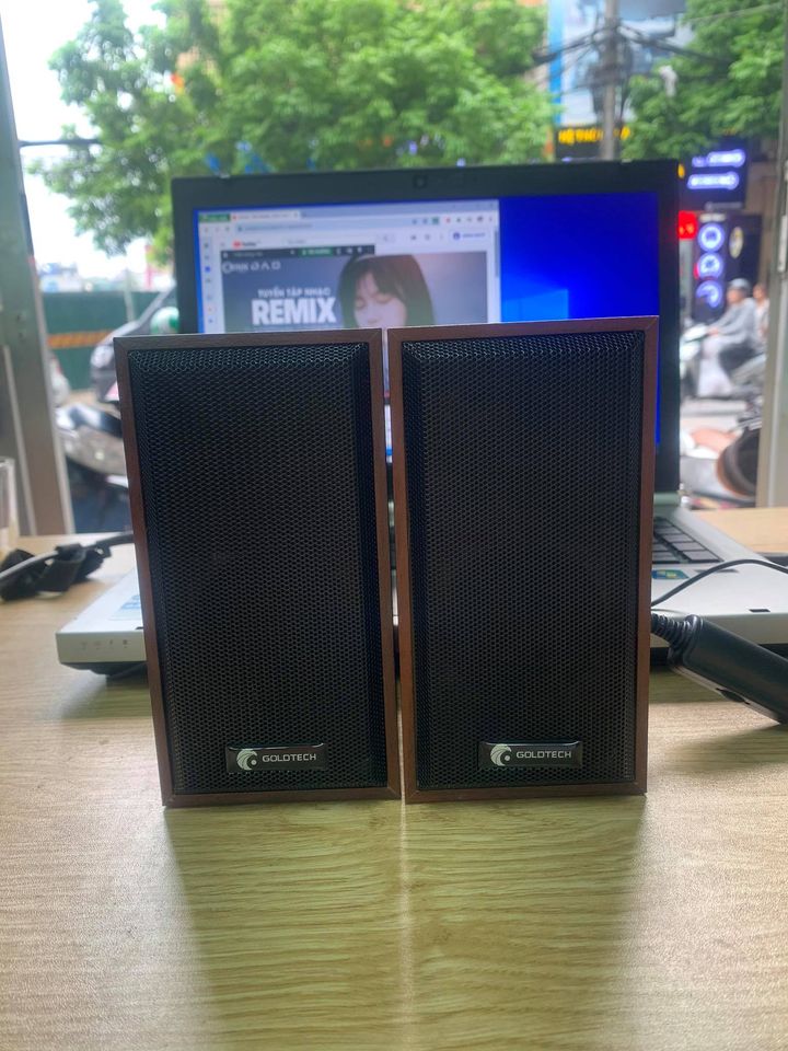 Loa giả gỗ mini M22