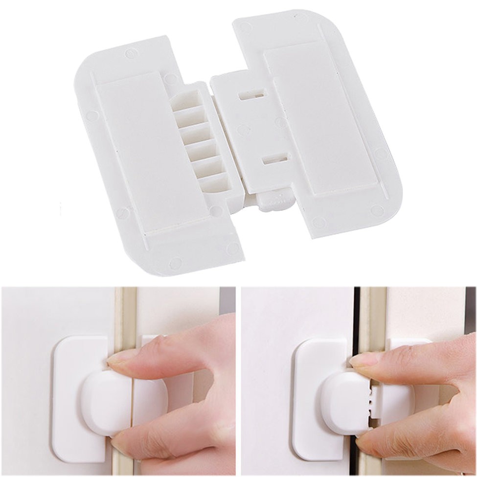 [HCM]Chốt khóa tủ lạnh - Dụng cụ khóa cửa tủ lạnh