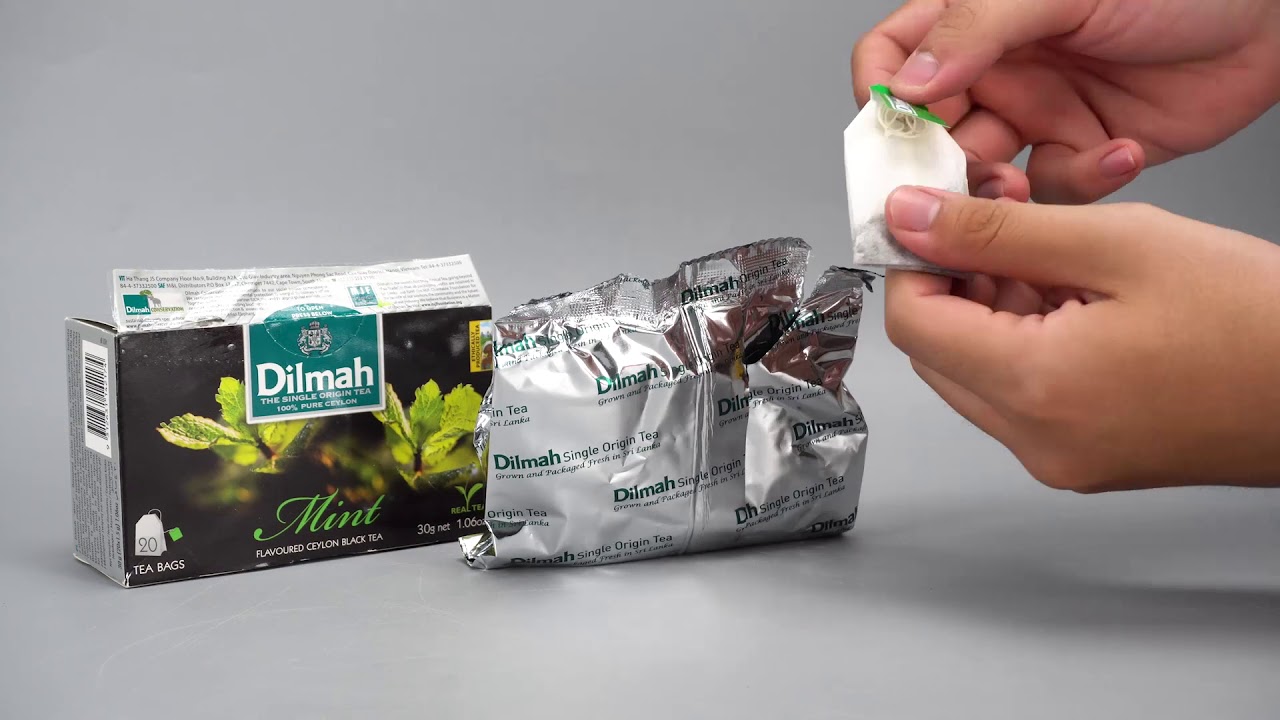 Trà Ceylon Dilmah Bạc Hà Mint 30g hộp (20 túi x 1.5g) TDBH00
