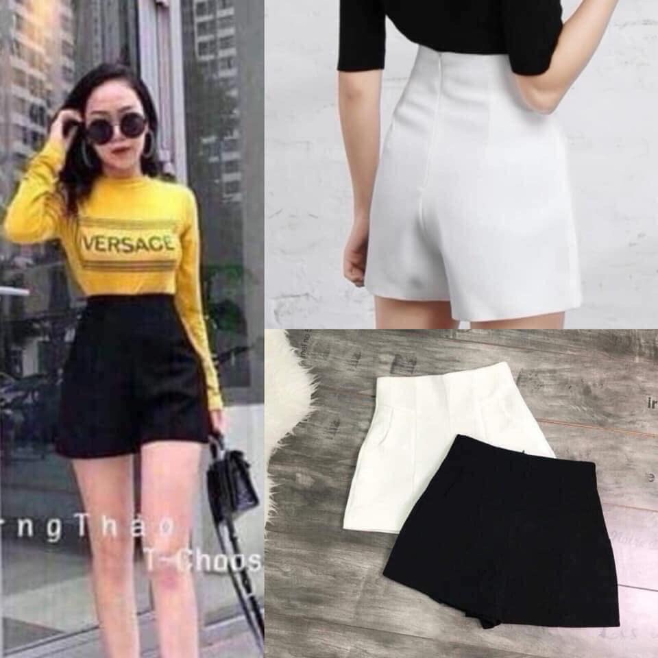 QUẦN ĐÙI SHORTS NỮ CẠP CAO FROM CHUẨN
