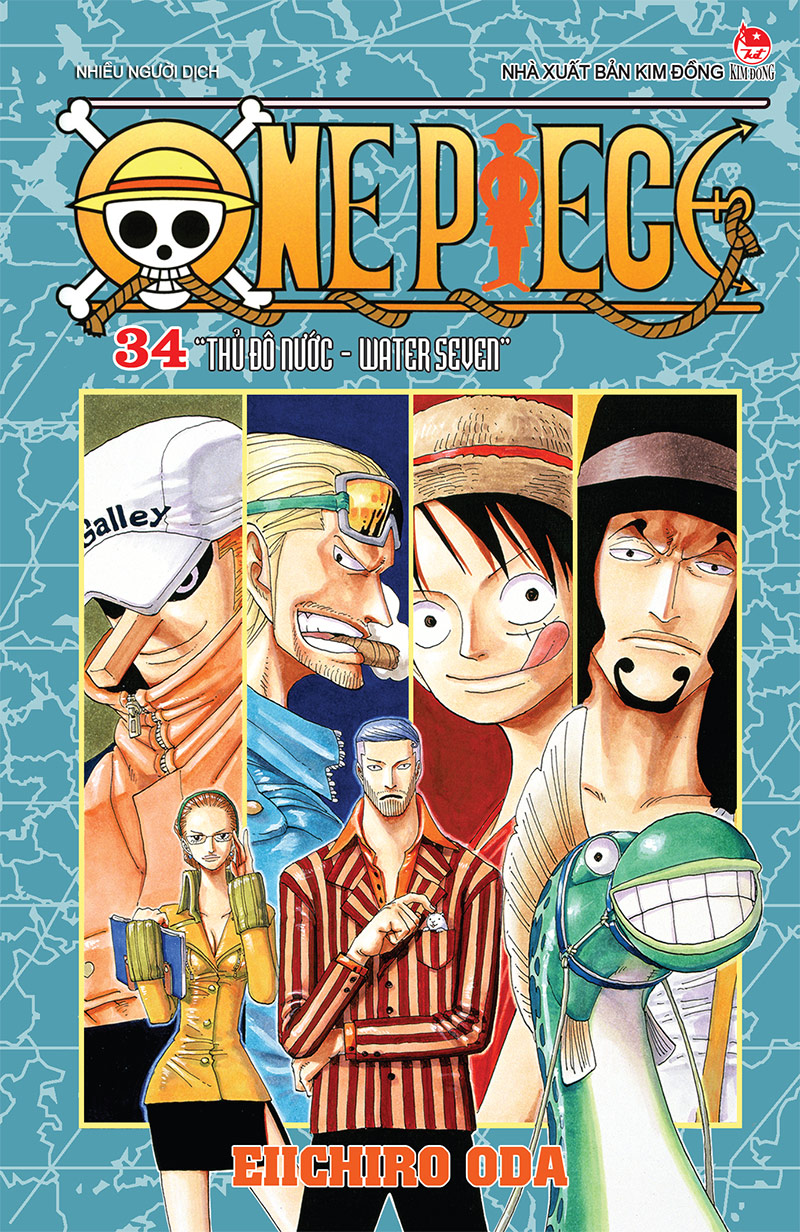 Kim Đồng - One Piece - Tập 34 (bìa rời) (2020)