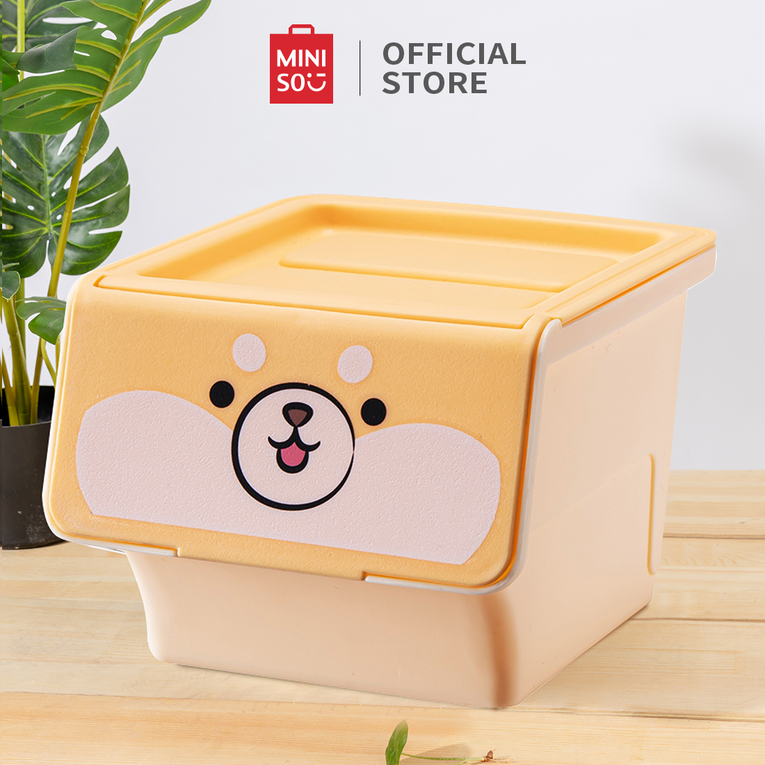 Thùng đựng đồ miniso Mini Family(Bun Bun)