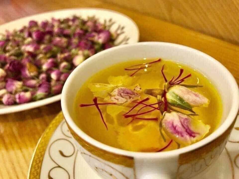 Hộp 100Gam Nụ hoa hồng khô Iran