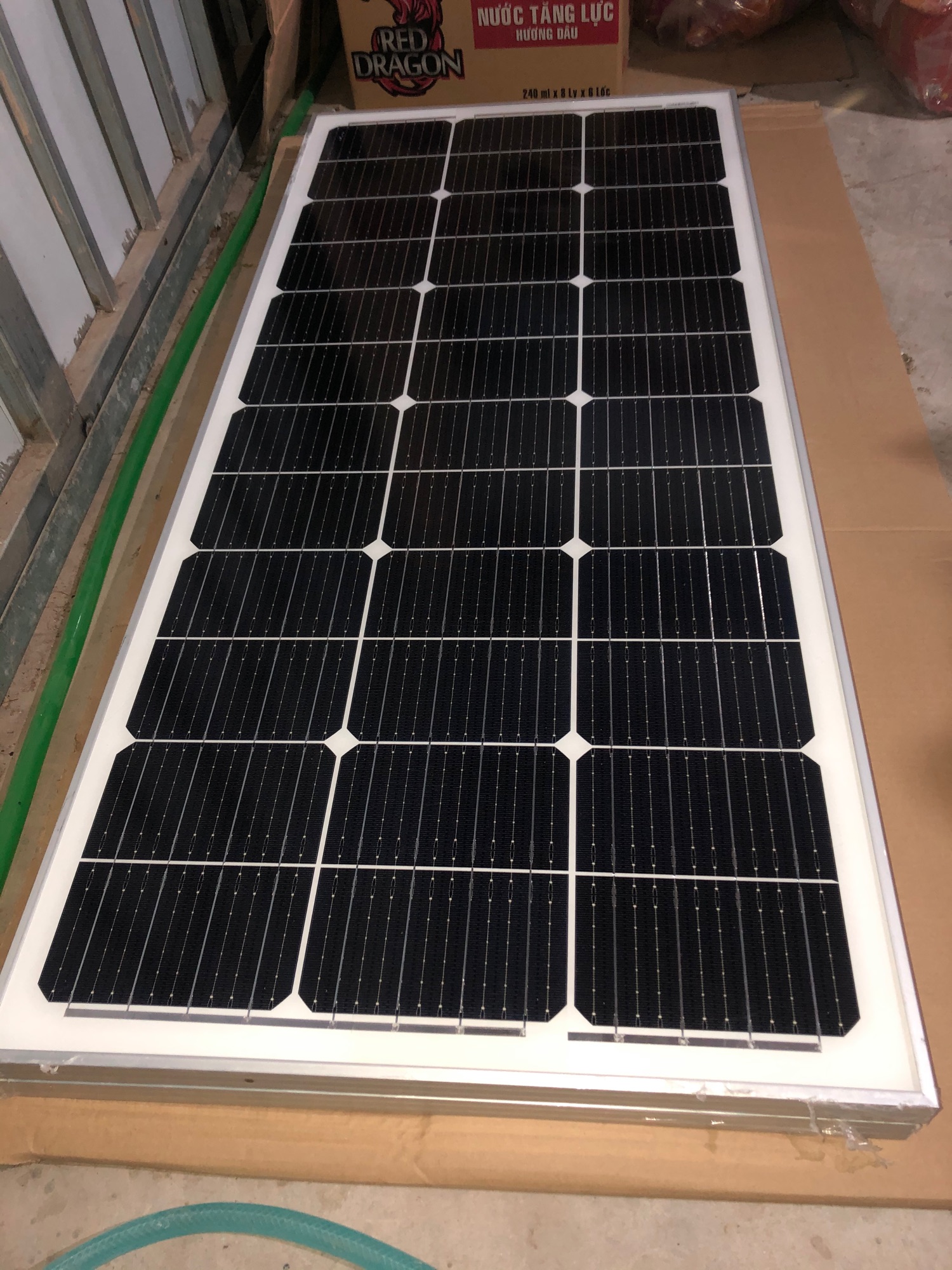 2 Tấm pin mặt trời 100w mono