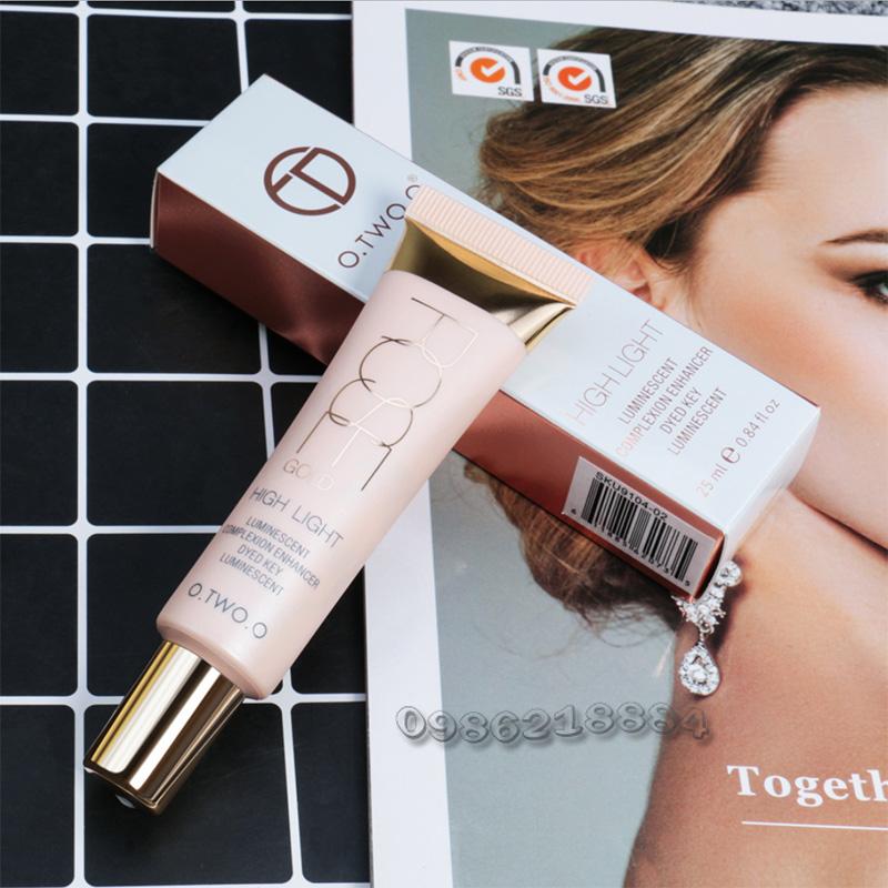 Kem bắt sáng dạng lỏng O.TWO.O HighLight Rose Gold OHR2