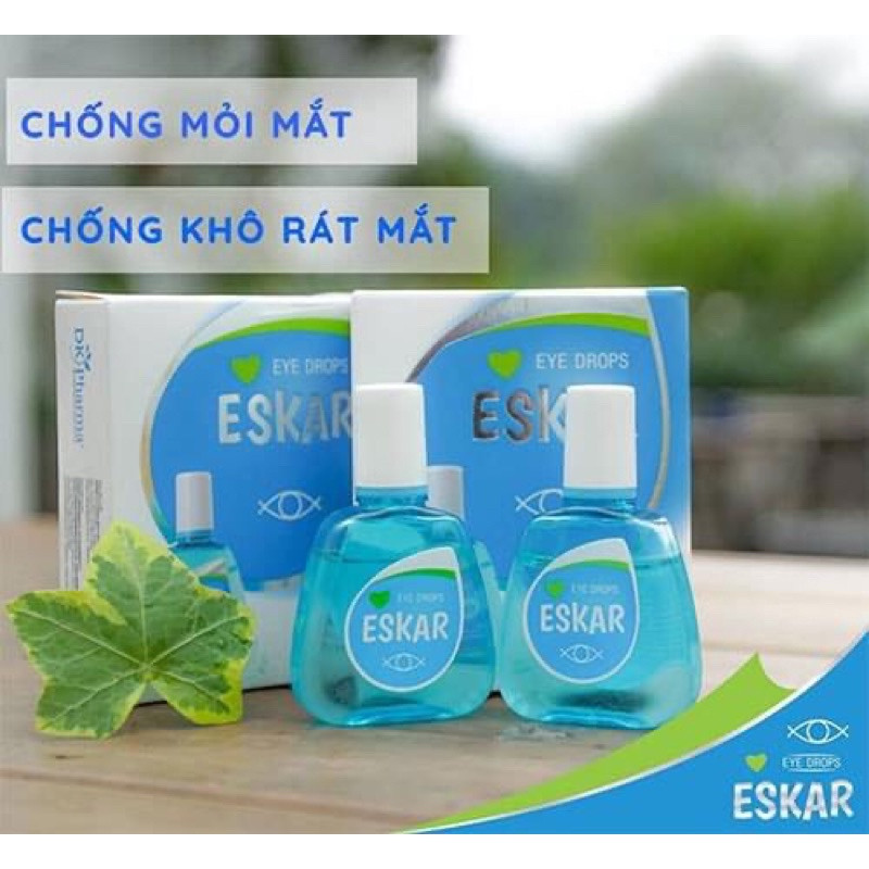 Dung dịch nhỏ mắt Eskar lọ 15ml.