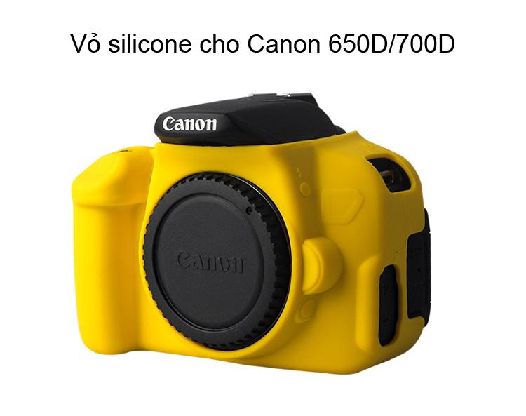 [HCM]Silicone Cao Su Bảo Vệ Camera CanonEOS 600D 700D 650D