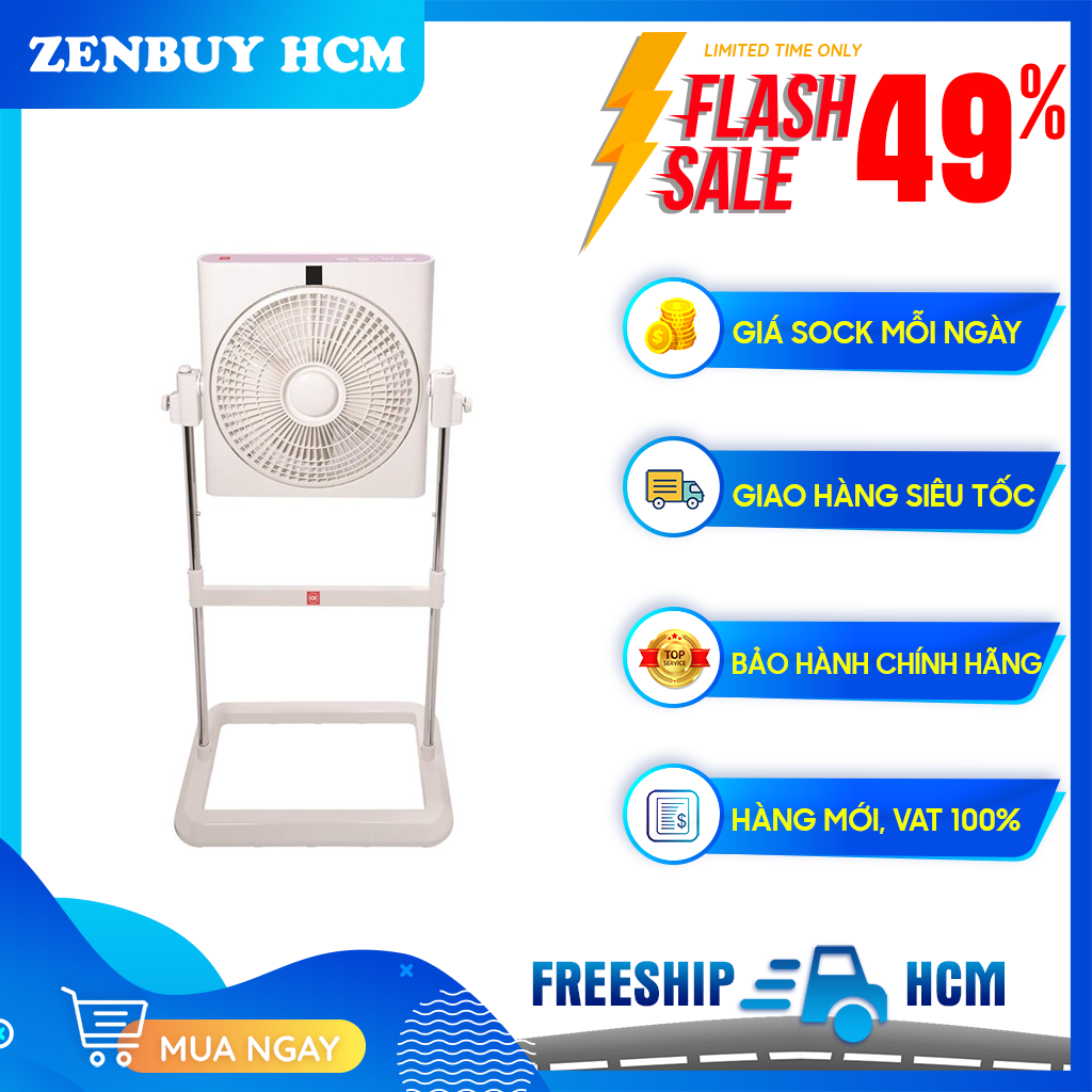 [HCM]Quạt Hộp KDK SC30X