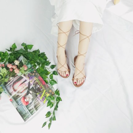 Sandal thắt dây bản ngang SD-0052