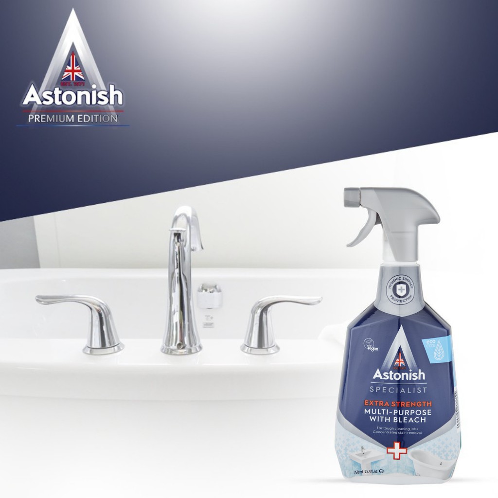 Nước tẩy rửa nhà vệ sinh tẩy phền tẩy cặn canxi Astonish C6780- 750ml
