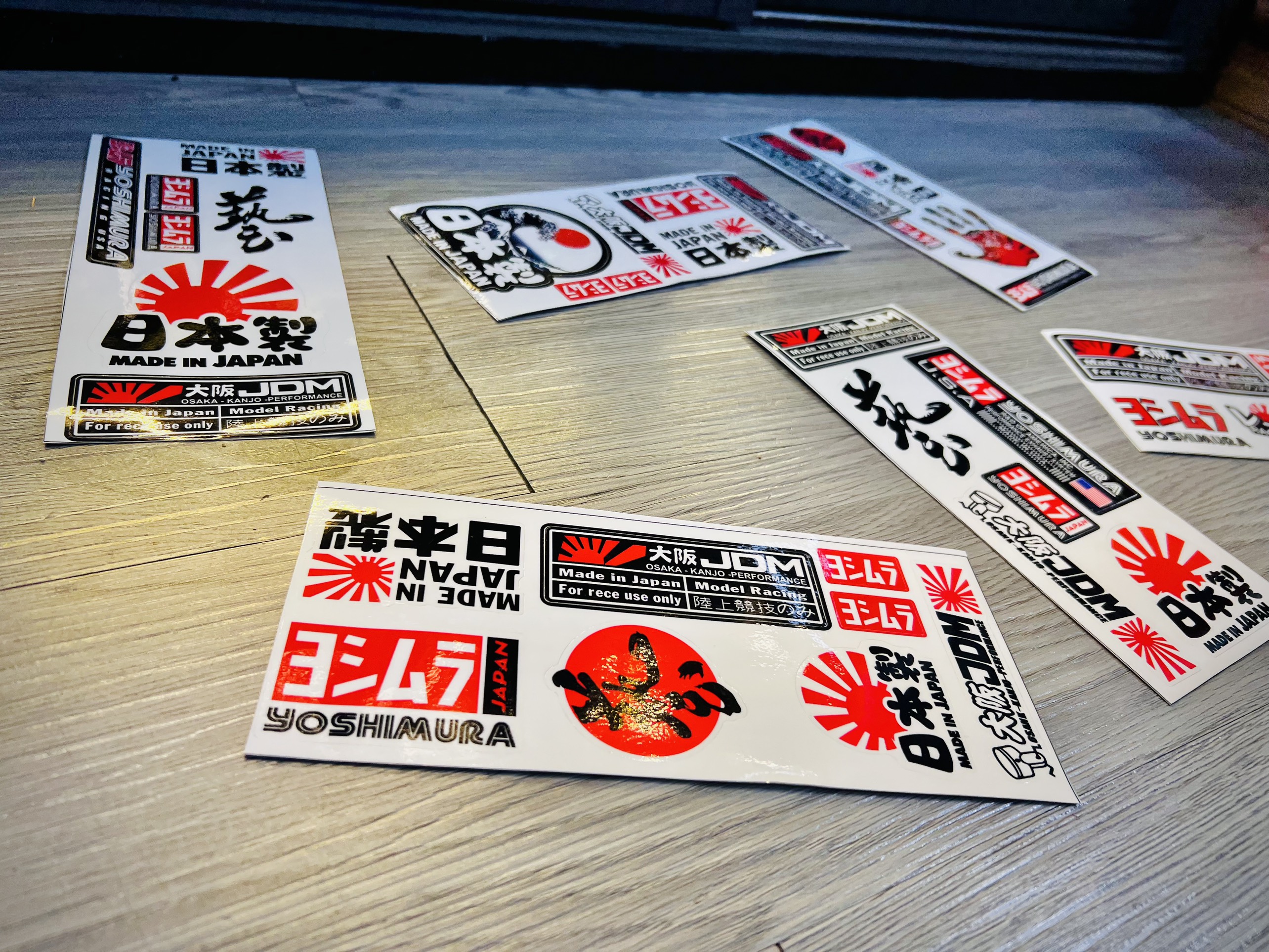 Combo Tem stick JDM/Nhật Bản | YOSHIMURA - Decal MADE IN JAPAN