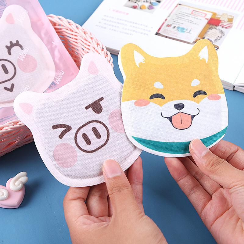 Combo 10 miếng dán hạ nhiệt cho bé hình thú 15.5x12cm