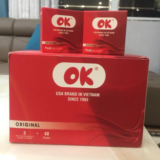 Bao cao su OK hộp 3 cái