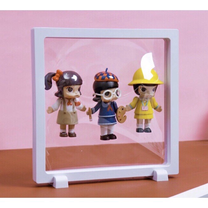 [KA04] Khung trưng bày huy hiệu, keyring, figure (tặng chân đế)