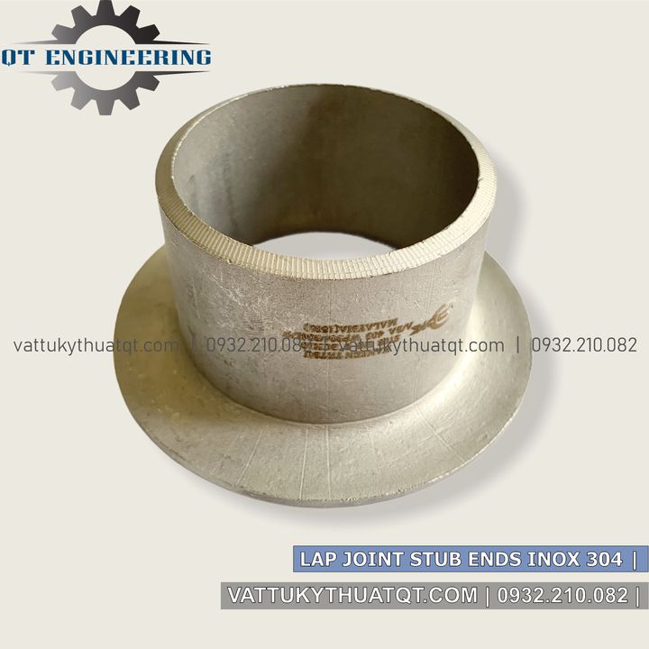Lap Joint Hàn Inox 304 (SCH10) - Phi 141, 168, 219 - VATTUKYTHUATQT.COM