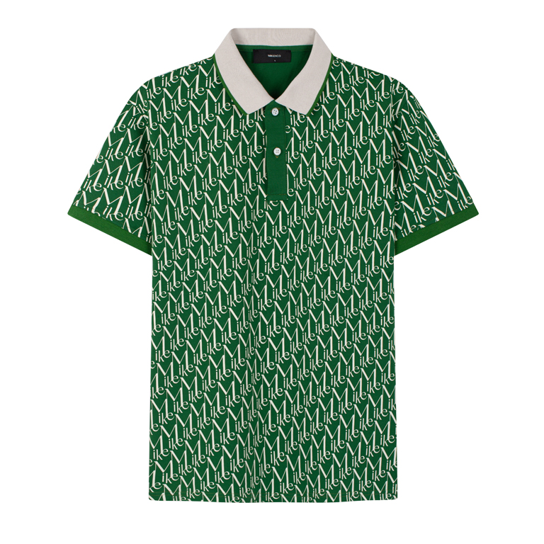 Áo phông nam MIKENCO Monogram polo
