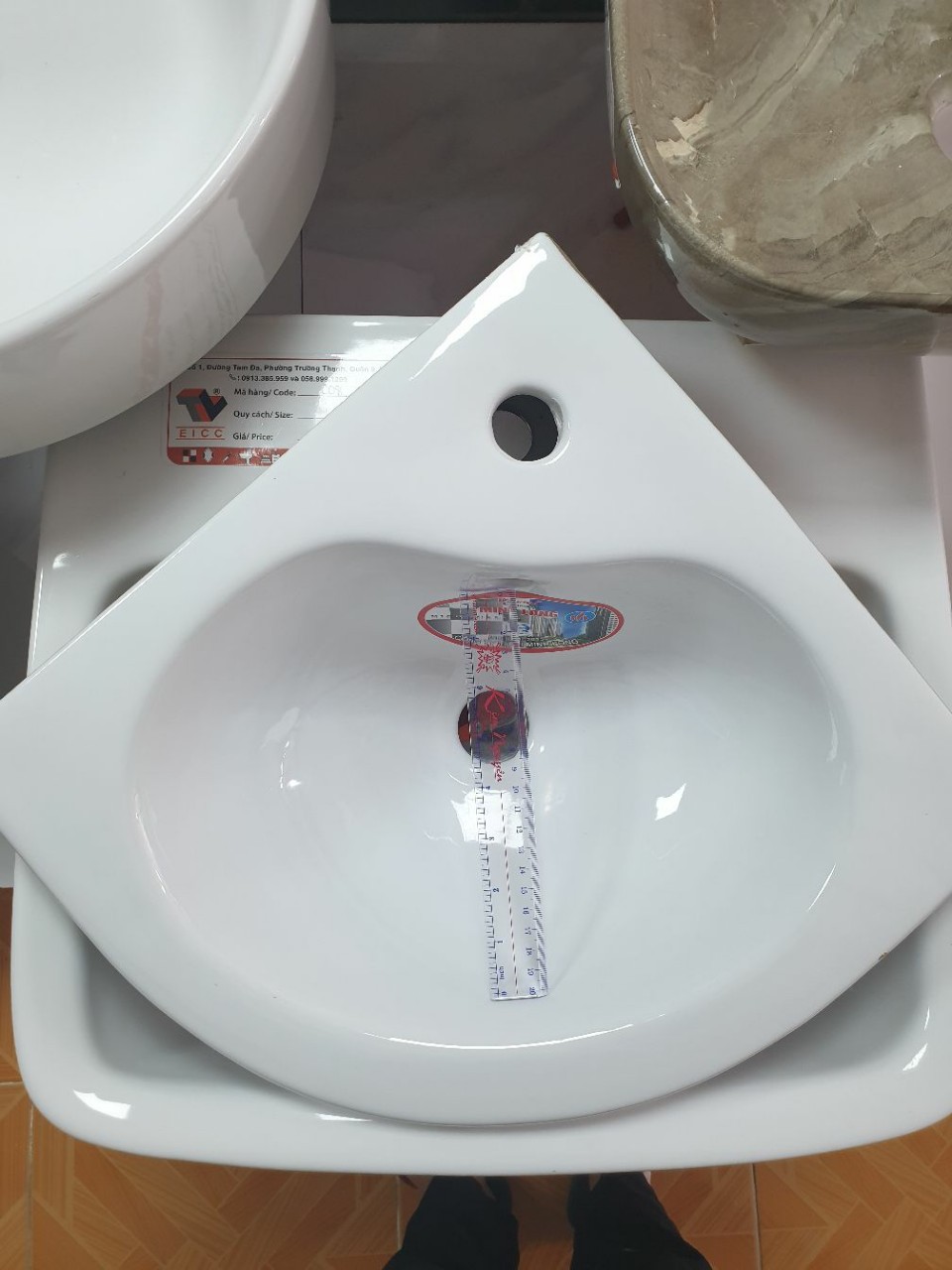 [HCM][SỈ] LAVABO GÓC CAO CẤP - CG1
