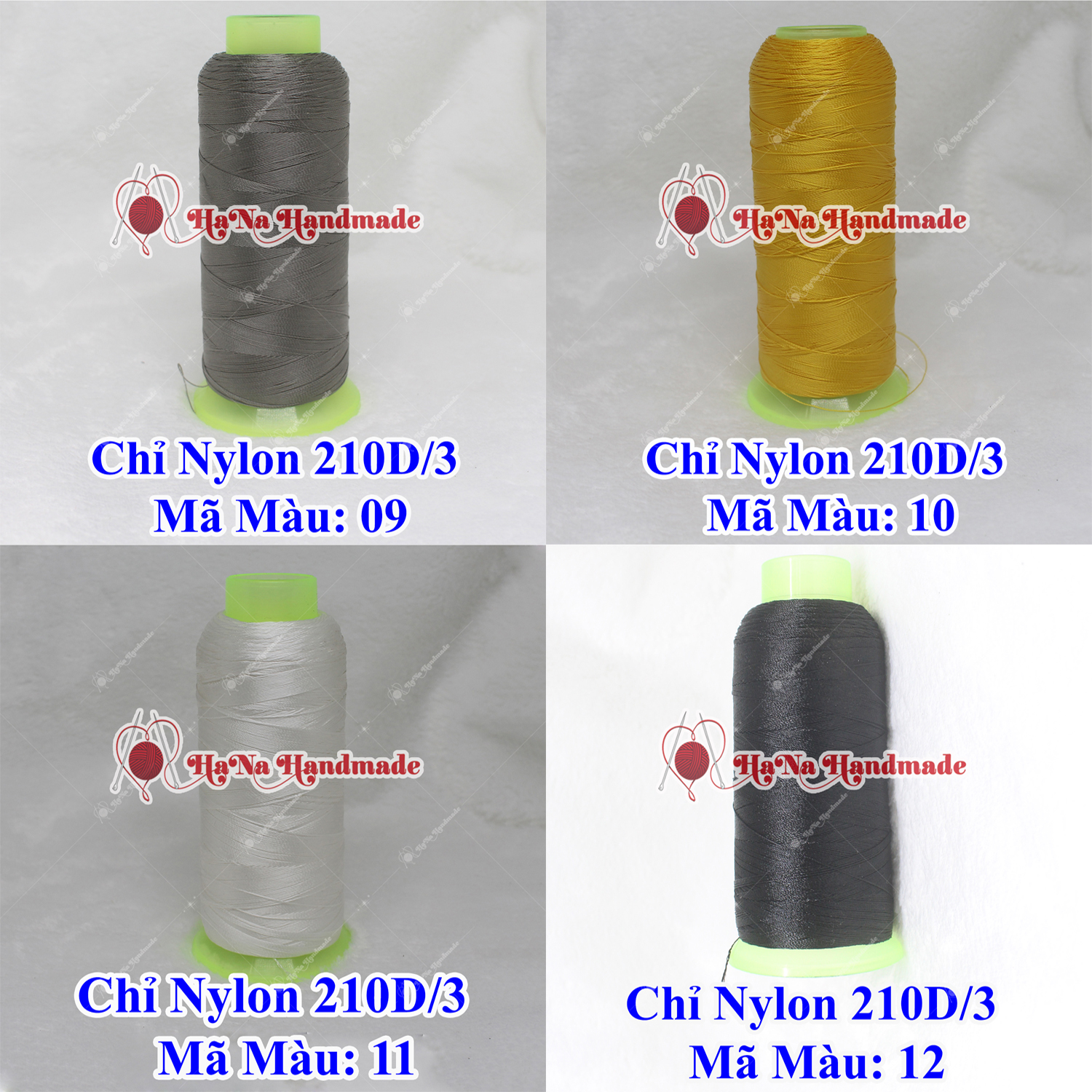 Chỉ nylon 210D/3 32k/ống
