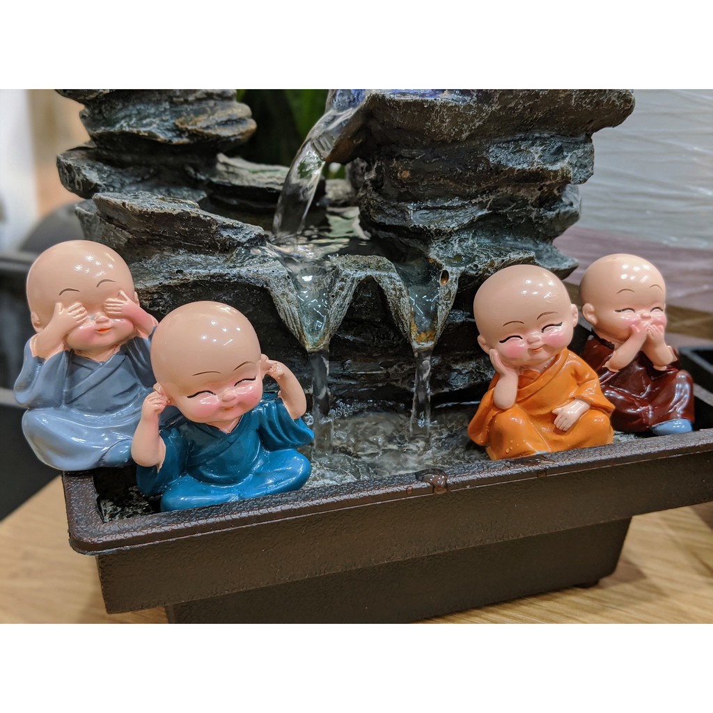 Bộ tượng tứ không 4 chú tiểu