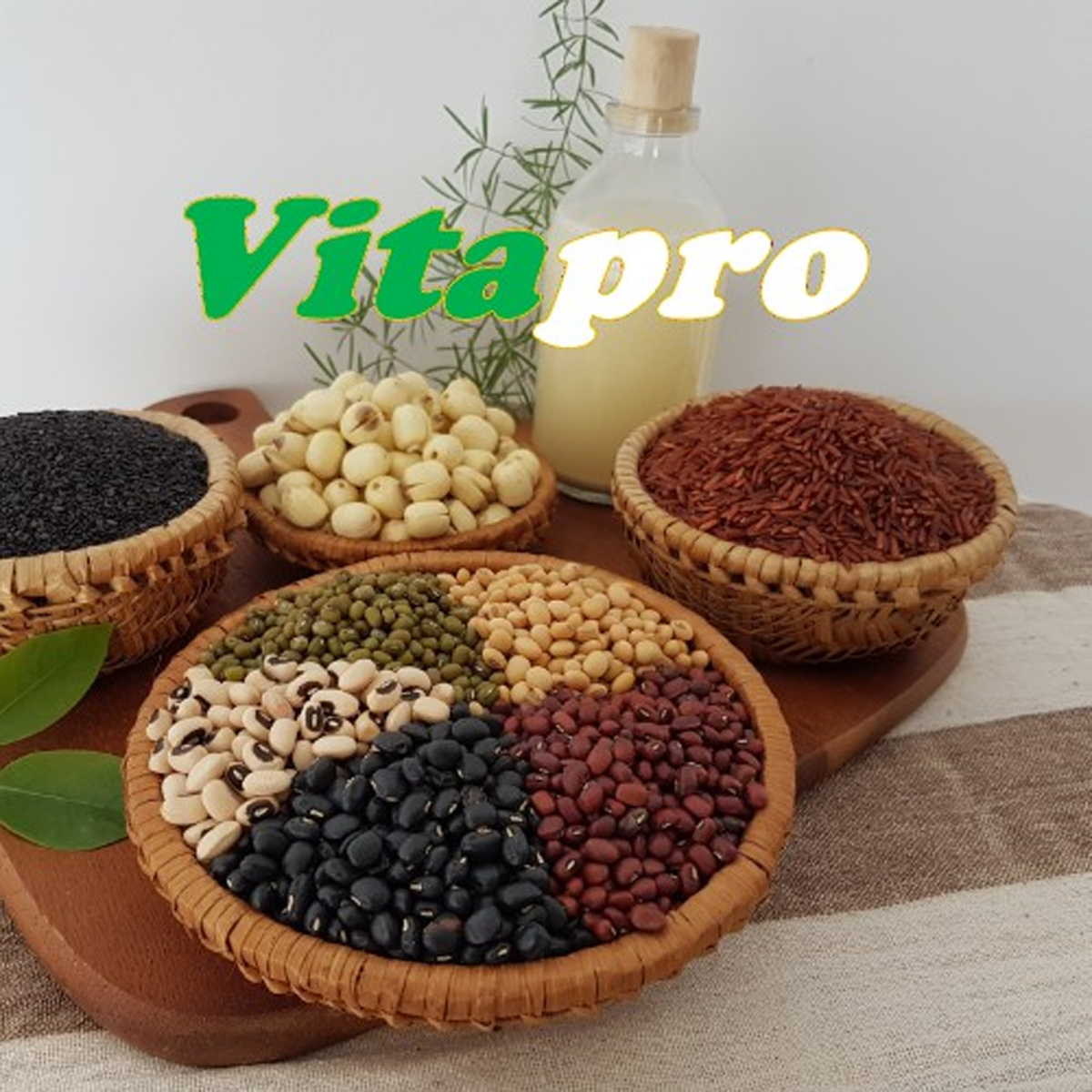 BỘT NGŨ CỐC 5 THỨ ĐẬU KHÔNG ĐƯỜNG VITAPRO