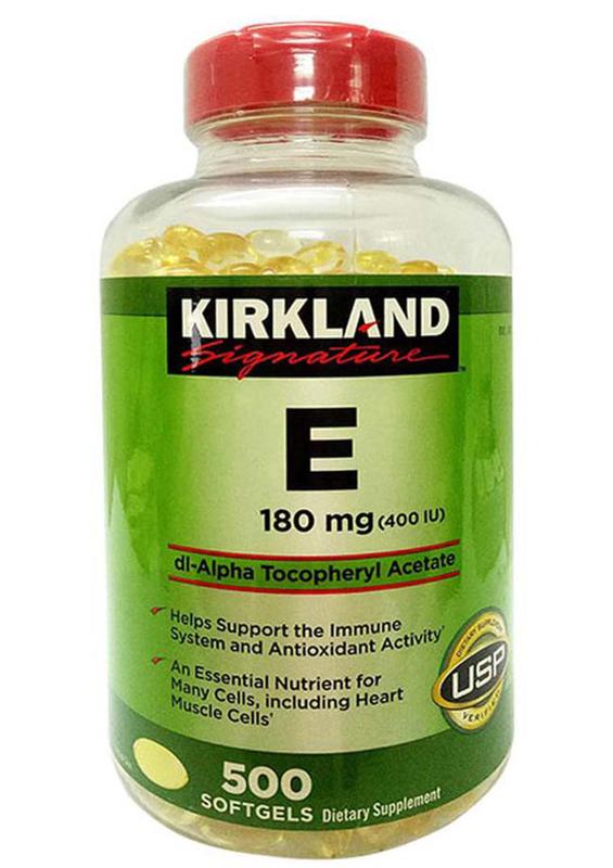 VITAMIN E 400IU KIRKLAND ÚC 500 VIÊN