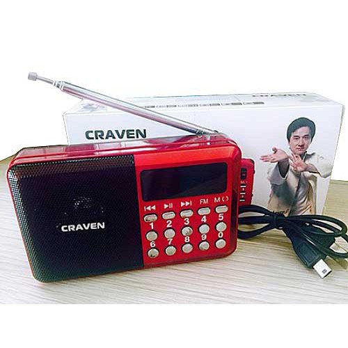 [HCM]Loa Thẻ Nhớ Usb Craven CR-26