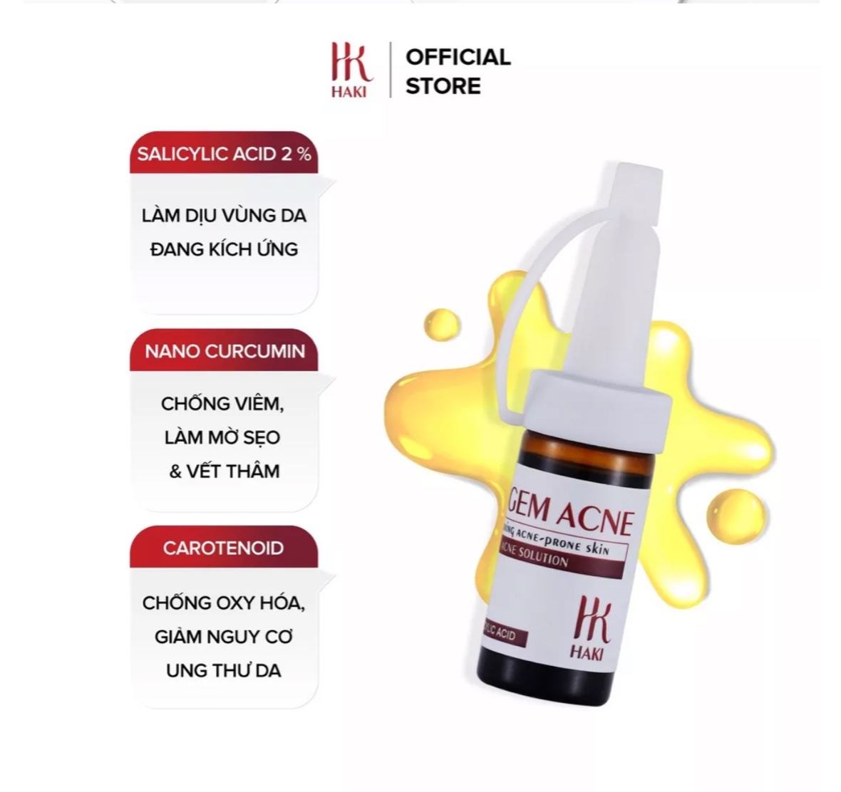 SERUM NGỪA MỤN HAKI GINGEM