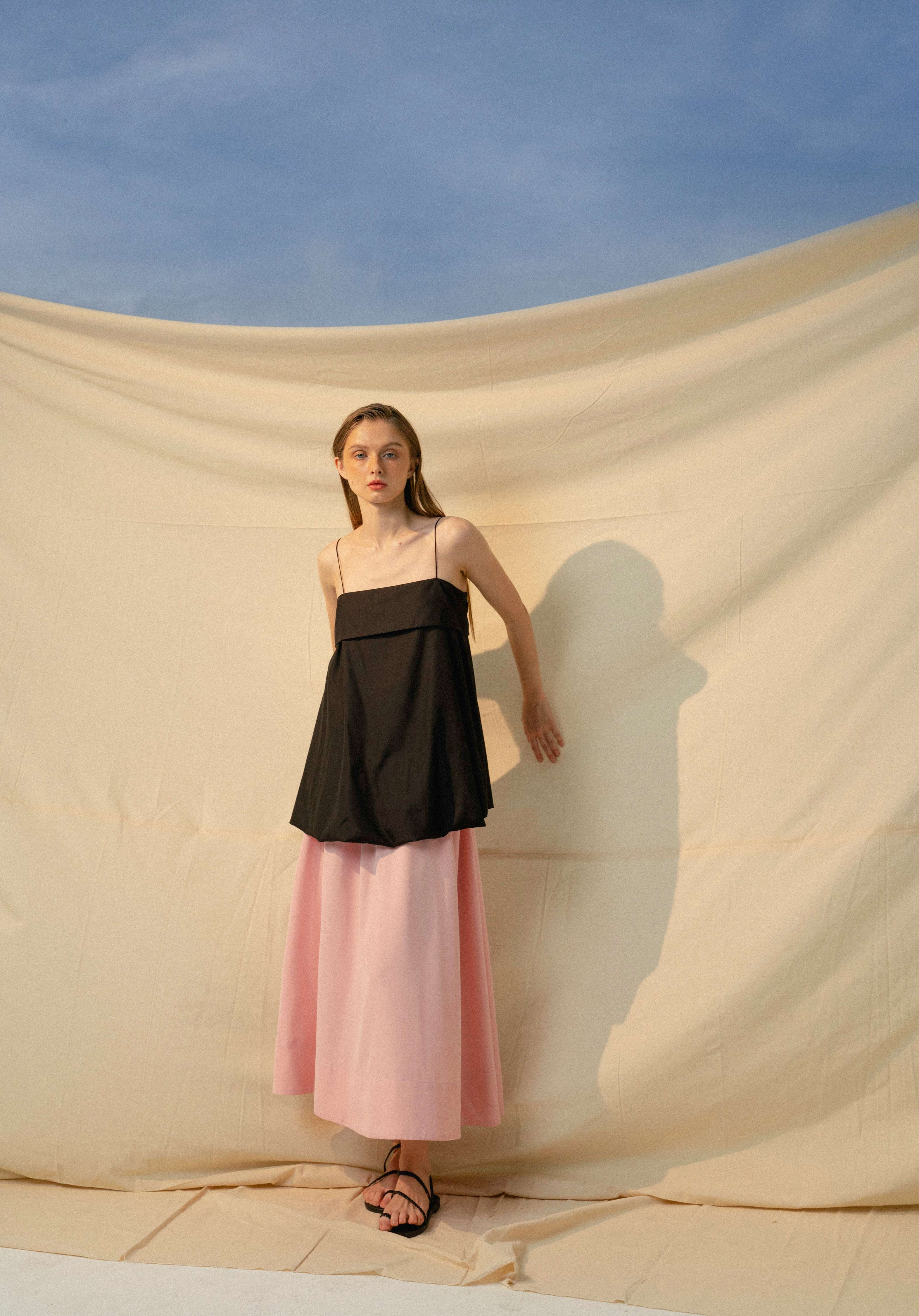 CHÂN VÁY KAKI CẠP CHUN - DALLAS SKIRT
