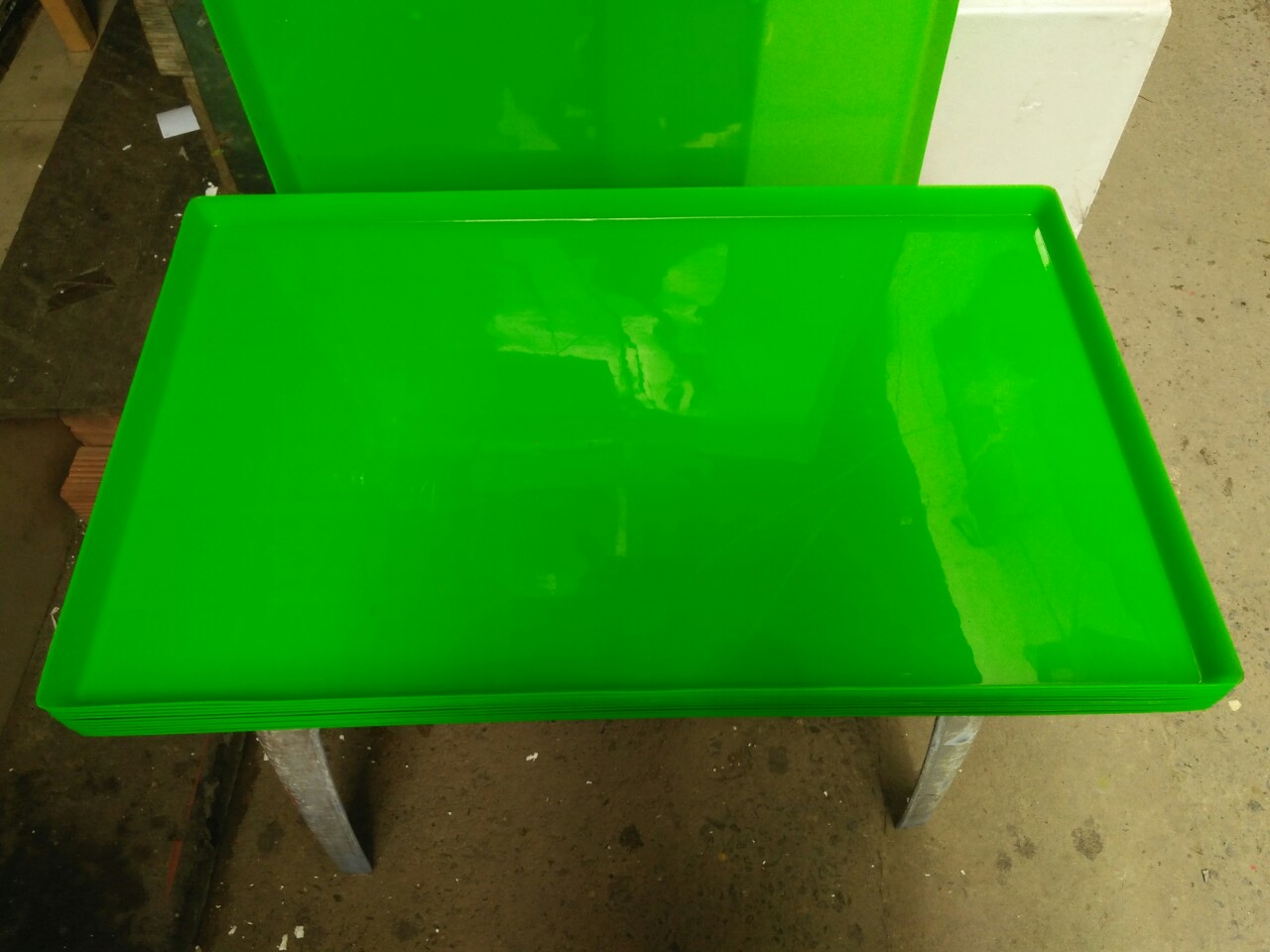 COMBO 2 KHAY NHỰA 80X50 HỨNG PHÂN CHIM, PHÂN GÀ LOẠI DẺO