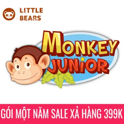 Monkey Junior Một Năm - Phần mềm học tiếng anh cho bé