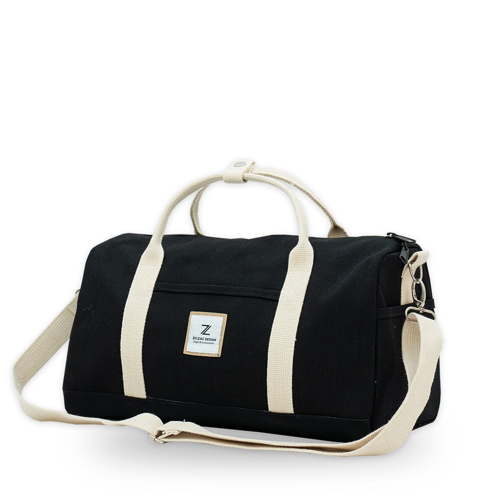 Túi du lịch Duffle vải canvas Ziczac Design