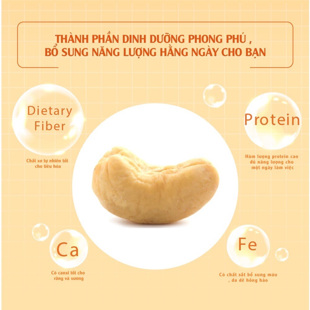 [Chính hãng] Hạt điều mật ong 100g Dan D Pak