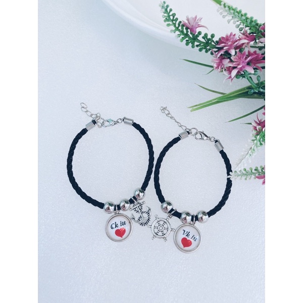 Vòng tay cặp đôi ck iu vk iu ( 2 vòng )