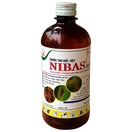 Thuốc trừ rầy rệp  NIBAS 50EC - Chai 450ml