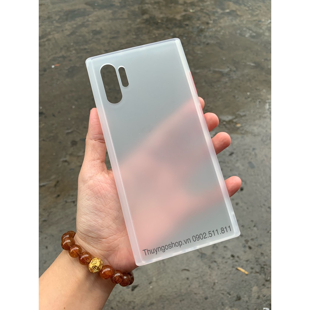 [HCM]Note10/Note10 Plus - Ốp lưng nhám chống vân tay