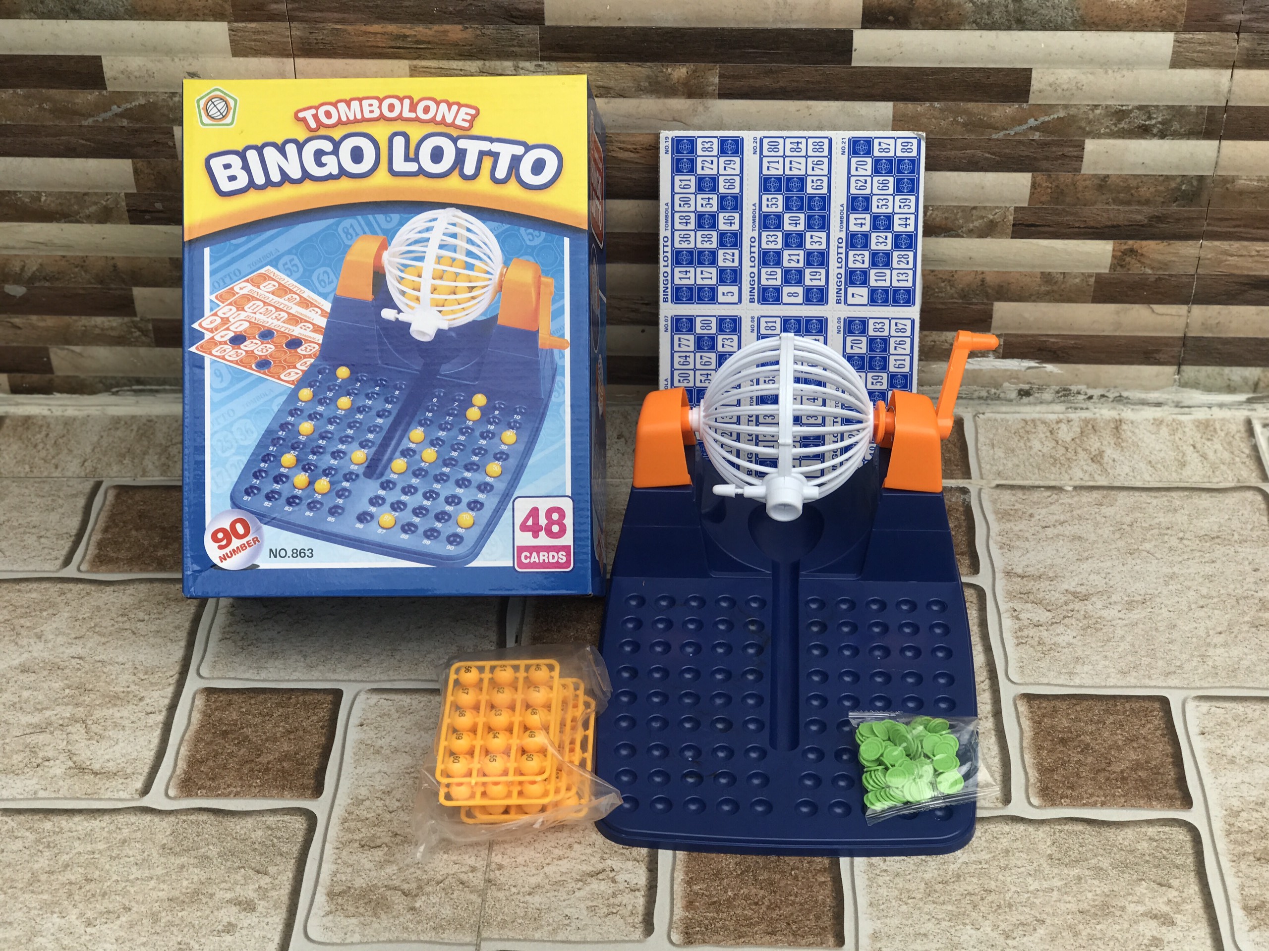 BỘ ĐỒ CHƠI BINGO LOTO 90 SỐ 190k