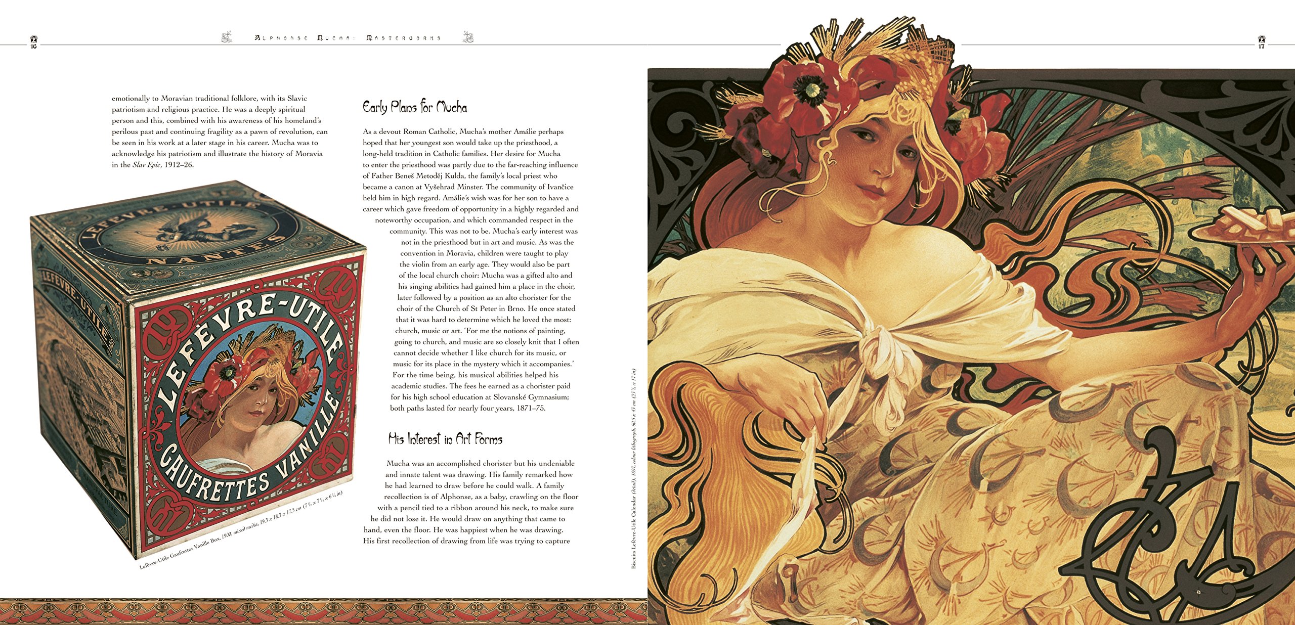 Artbook - Sách Tiếng Anh - Alphonse Mucha: Masterworks