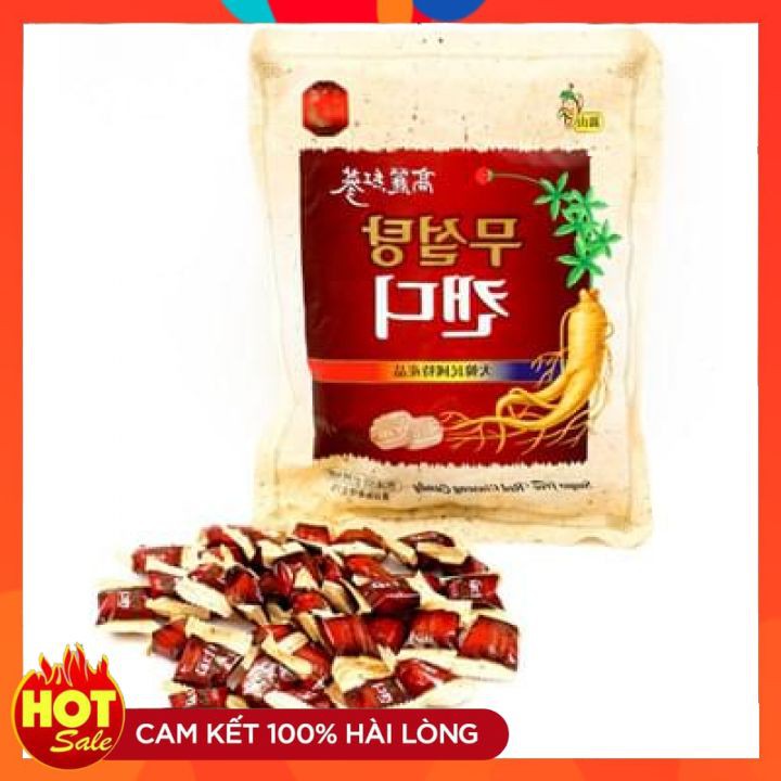 [HCM]Kẹo Hồng Sâm Không Đường Trắng Hàn Quốc 500g